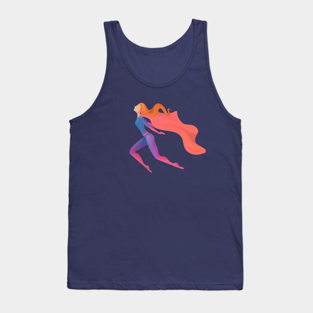 Superwoman Tank Top by Veleri